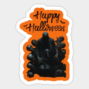 Zombie Halloween Sticker